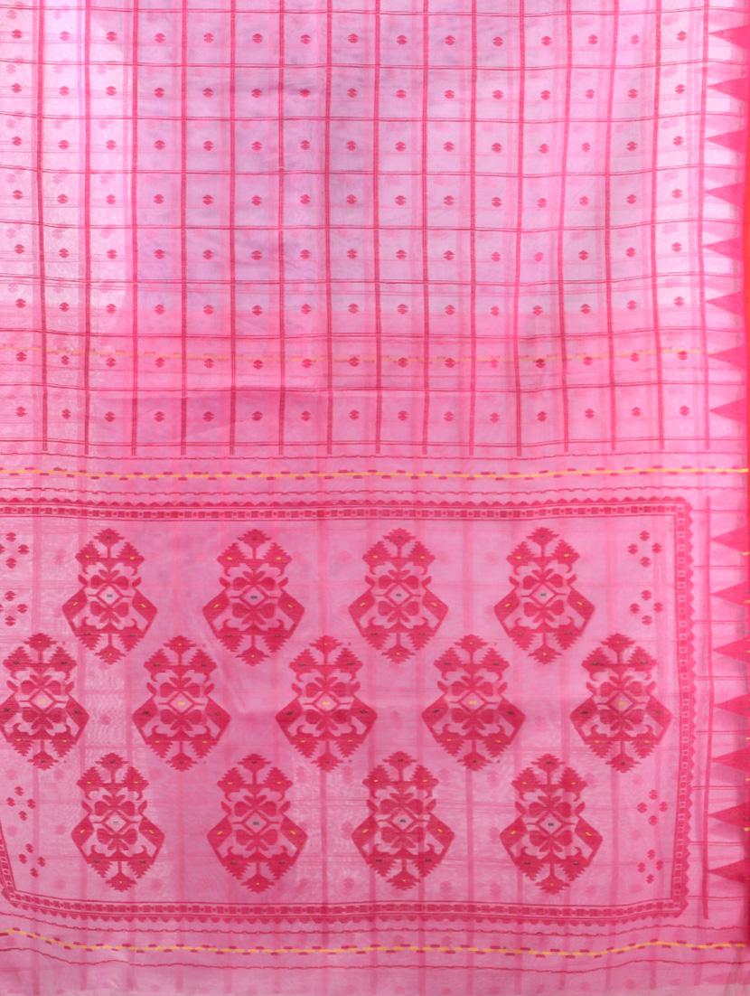 women self design handloom saree with blouse - 21839641 - Standard Image - 4