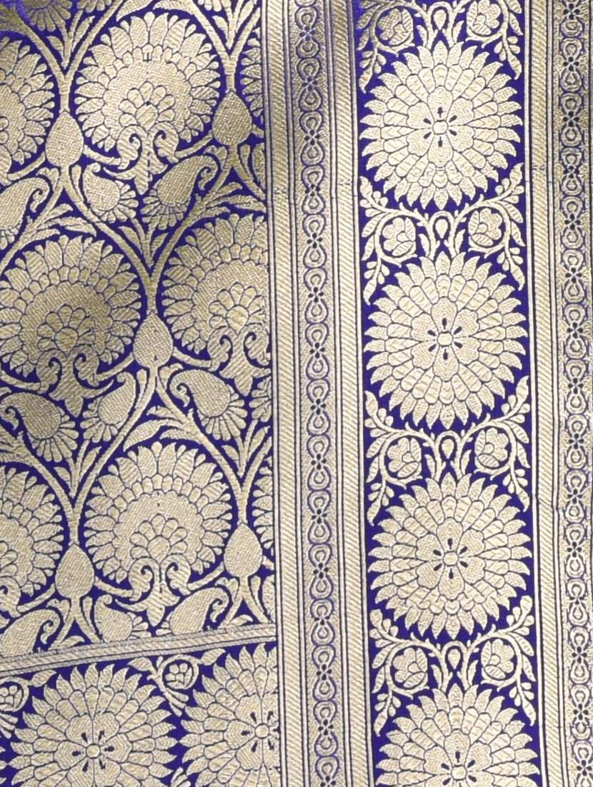 women self design banarasi saree with blouse - 21839716 -  Standard Image - 4