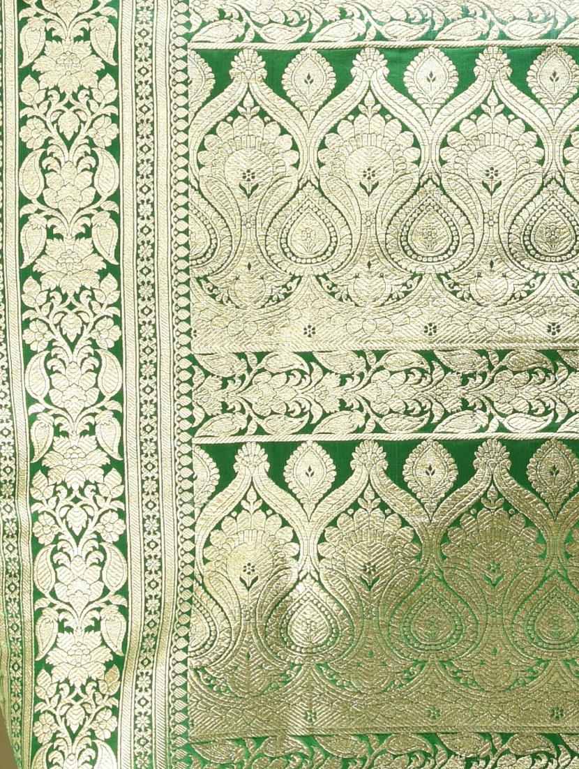 women self design banarasi saree with blouse - 21839736 - Standard Image - 4
