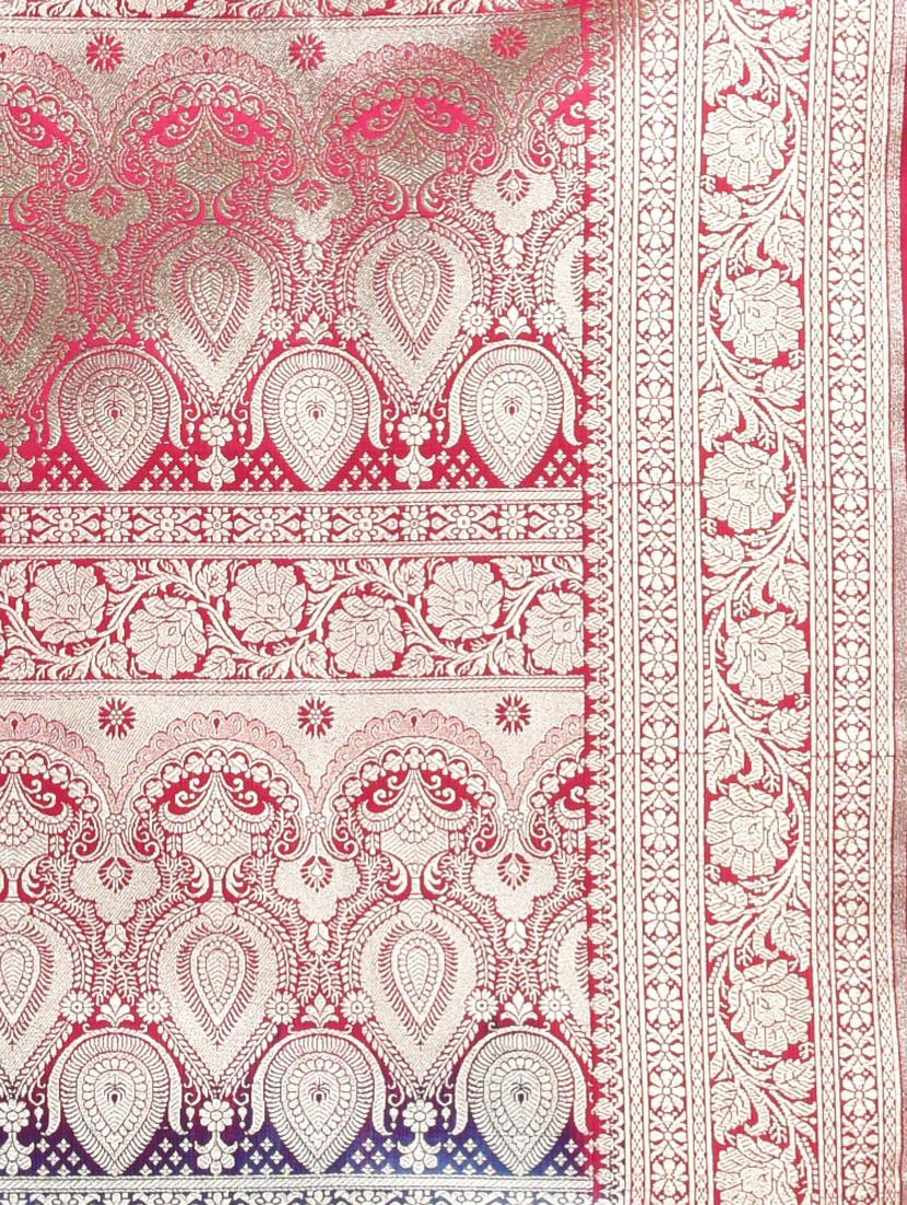 women self design banarasi saree with blouse - 21839748 - Standard Image - 4