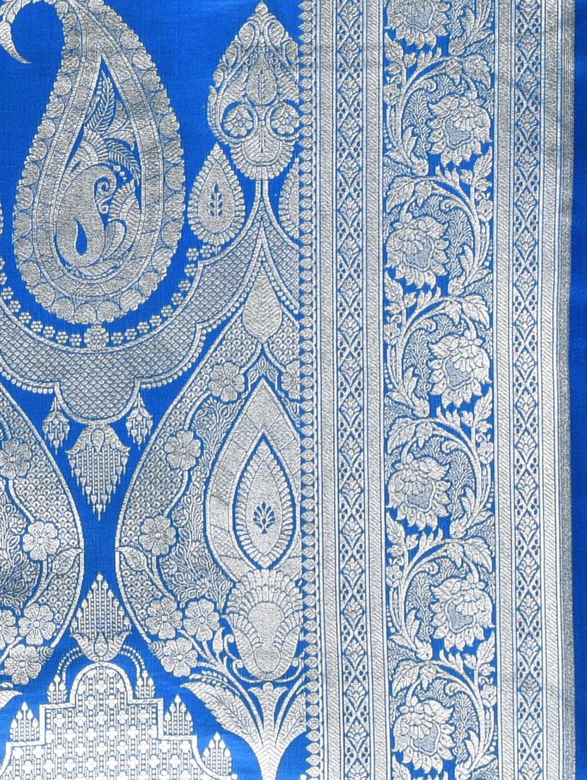 women self design banarasi saree with blouse - 21839753 - Standard Image - 4