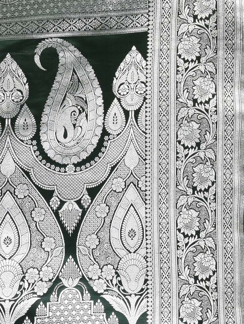 women self design banarasi saree with blouse - 21839754 -  Standard Image - 4