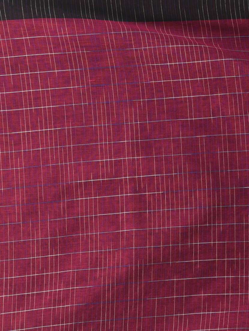 women black handloom saree with blouse - 21839773 -  Standard Image - 4