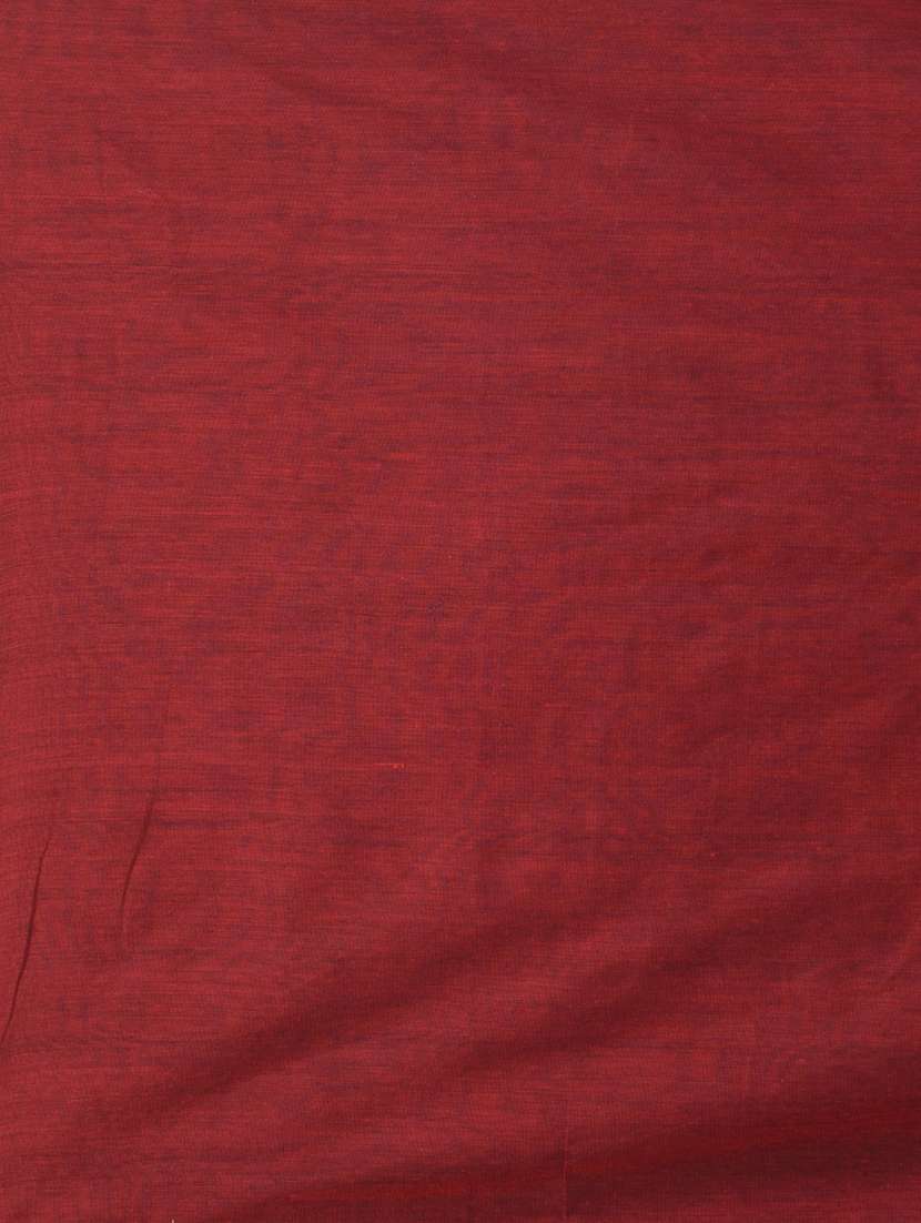 women maroon handloom saree with blouse - 21839788 -  Standard Image - 4