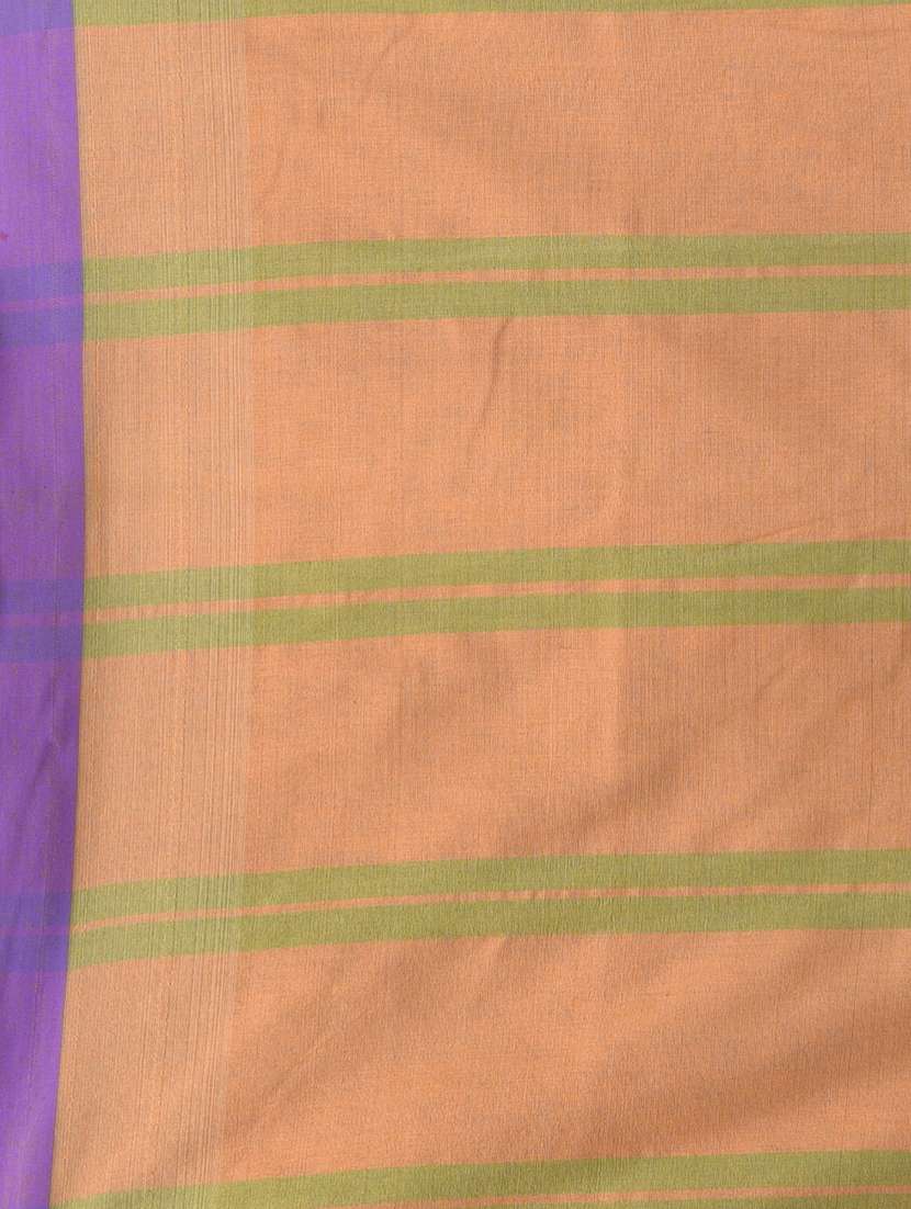 women beige handloom saree with blouse - 21839792 -  Standard Image - 4