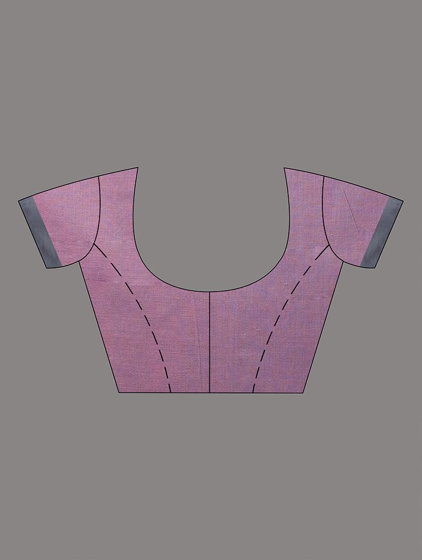 women pink handloom saree with blouse - 21839806 - Standard Image - 4