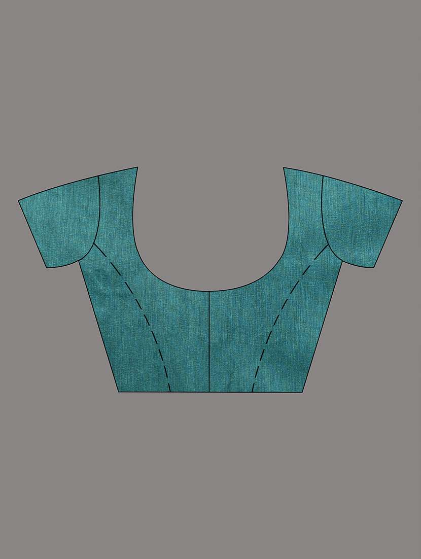 women striped handloom saree with blouse - 21839834 - Standard Image - 4
