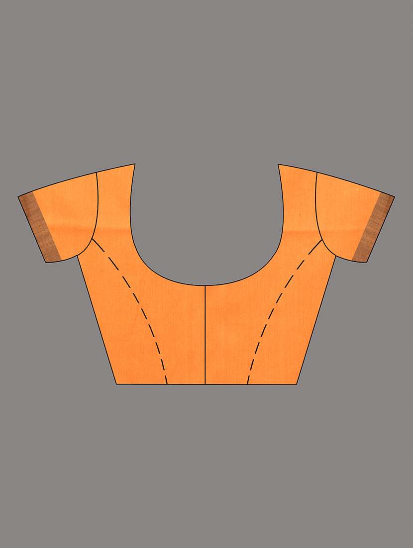 women striped handloom saree with blouse - 21839842 -  Standard Image - 4