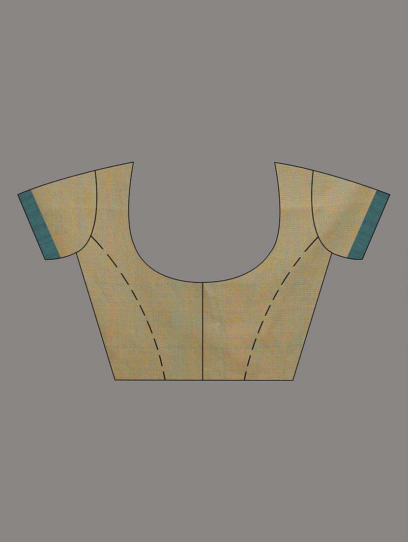 women olive handloom saree with blouse - 21839848 -  Standard Image - 4