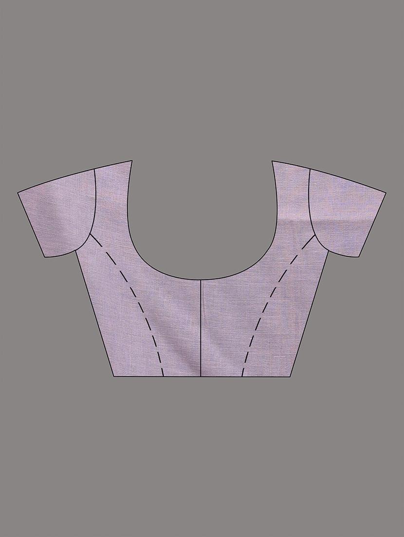women striped handloom saree with blouse - 21839872 - Standard Image - 4