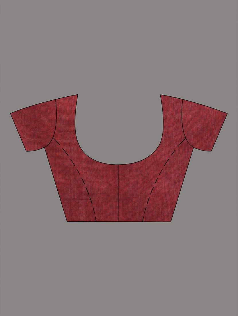 women grey handloom saree with blouse - 21839875 - Standard Image - 4