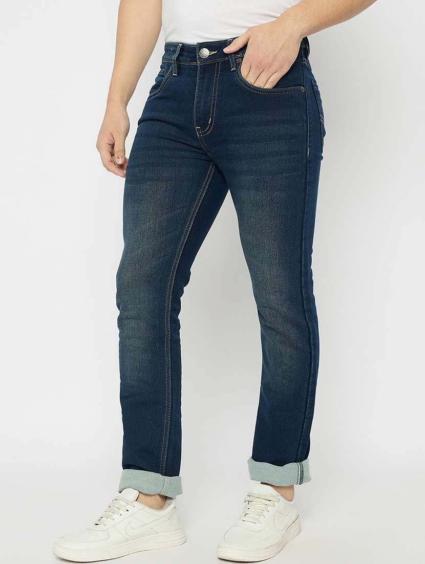 men washed mid rise skinny fit jean - 21840067 -  Standard Image - 1