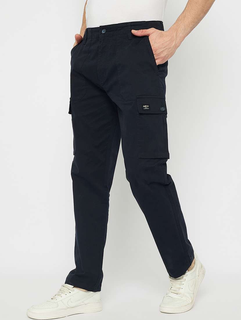 men mid rise ankle length cargo - 21840162 -  Standard Image - 1