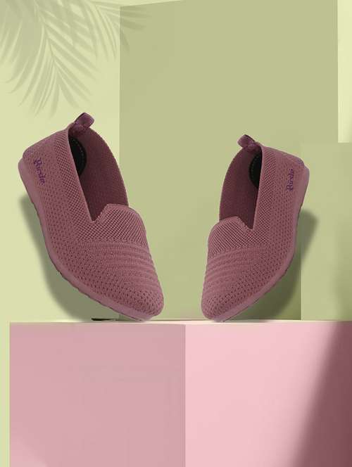 women pink slip on casual shoe - 21840505 - Standard Image - 0