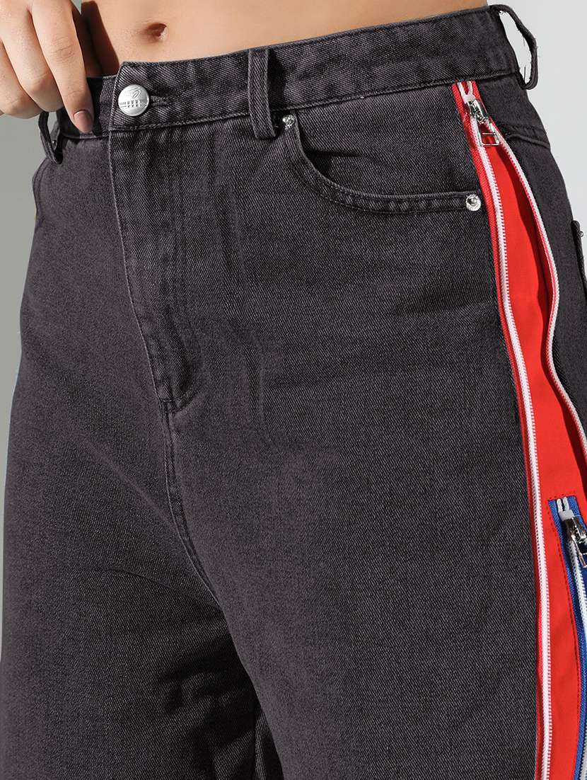 women tapered mid irse wid leg jean - 21840564 -  Standard Image - 4