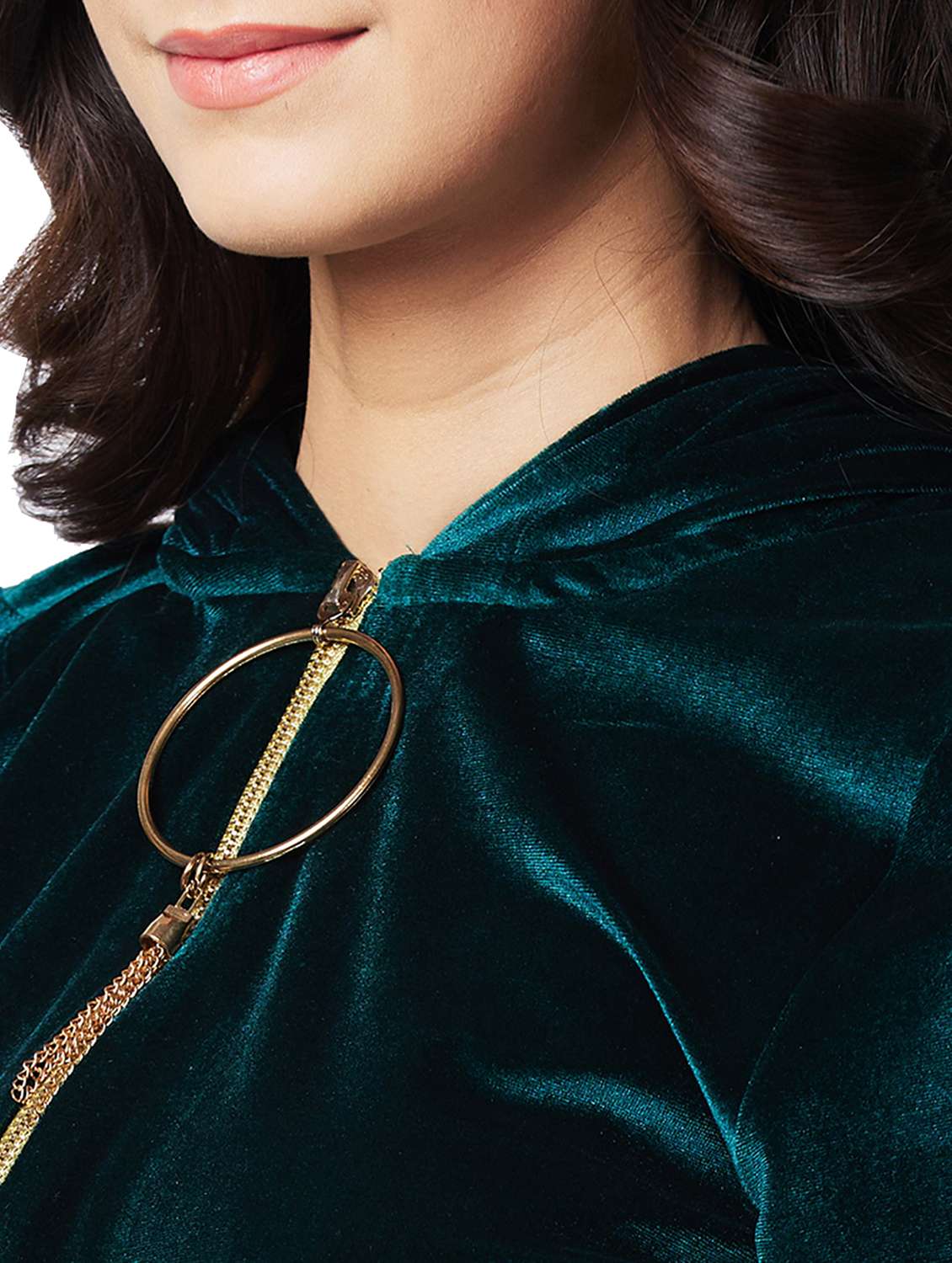 women solid top and palazzo co-ord set - 21840847 -  Standard Image - 4