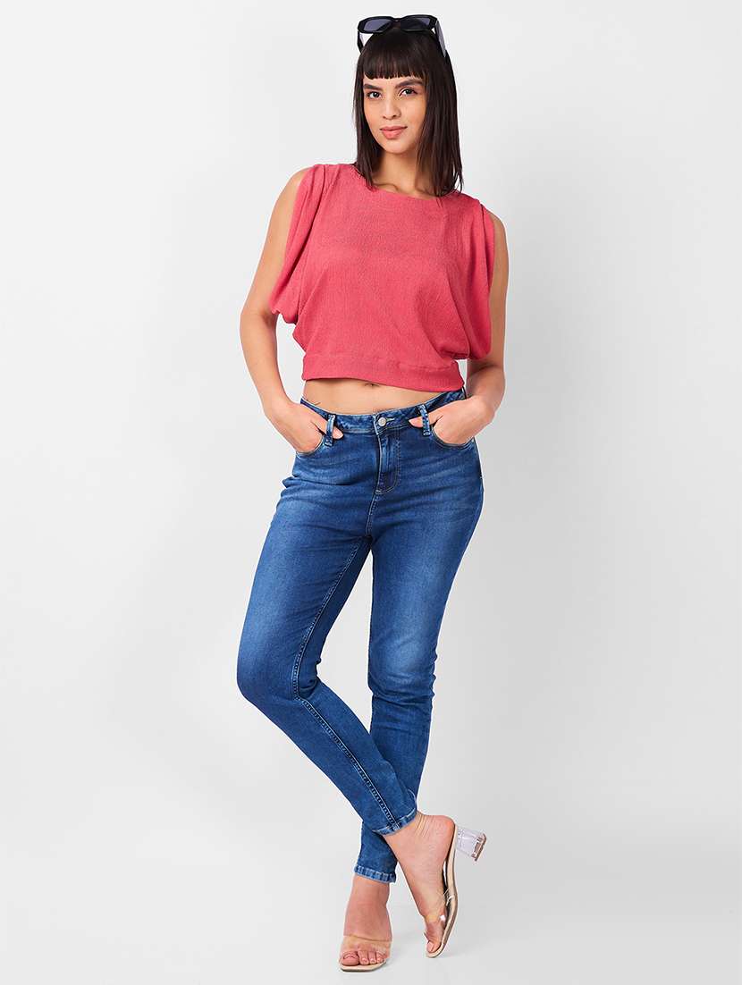 women solid sleeveless tie back top - 21840936 -  Standard Image - 4