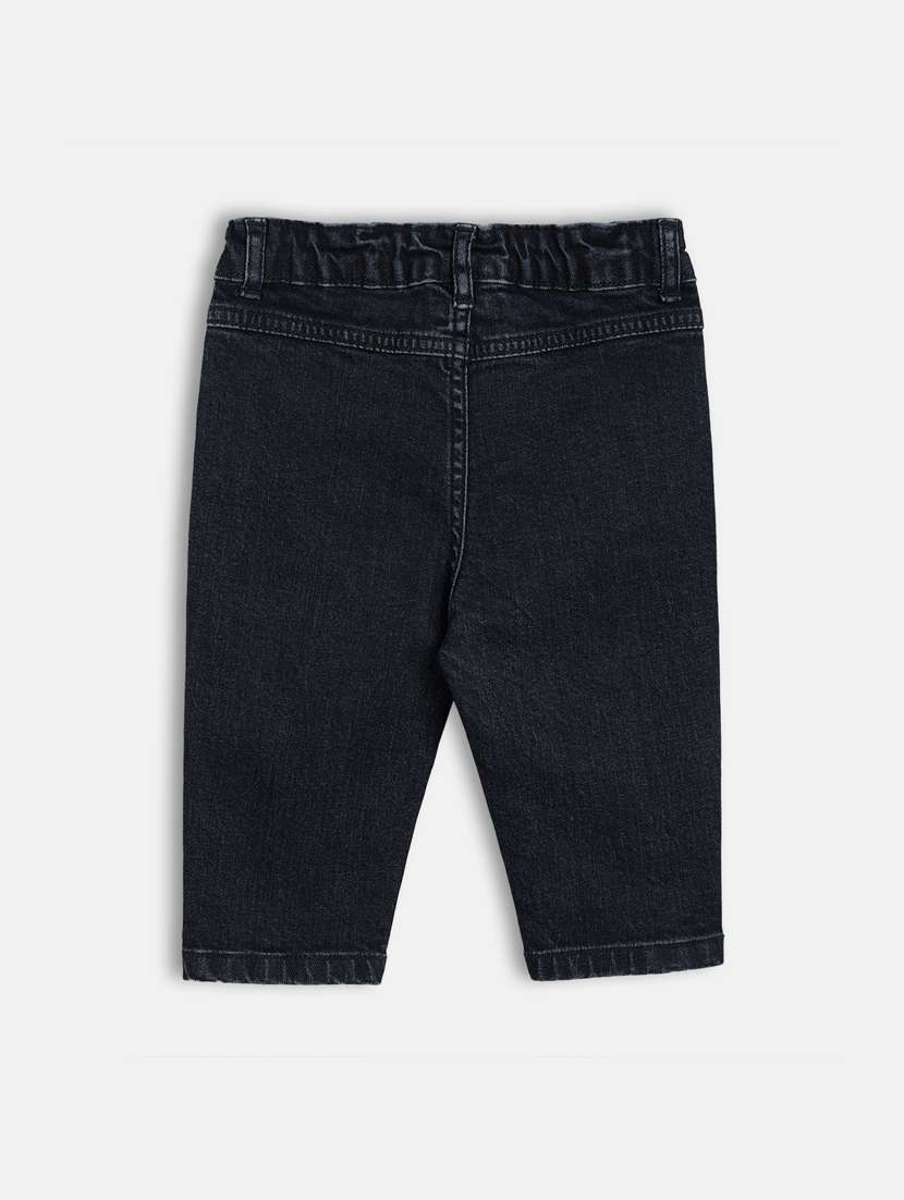 girls blue denim plain jean - 21841005 -  Standard Image - 1