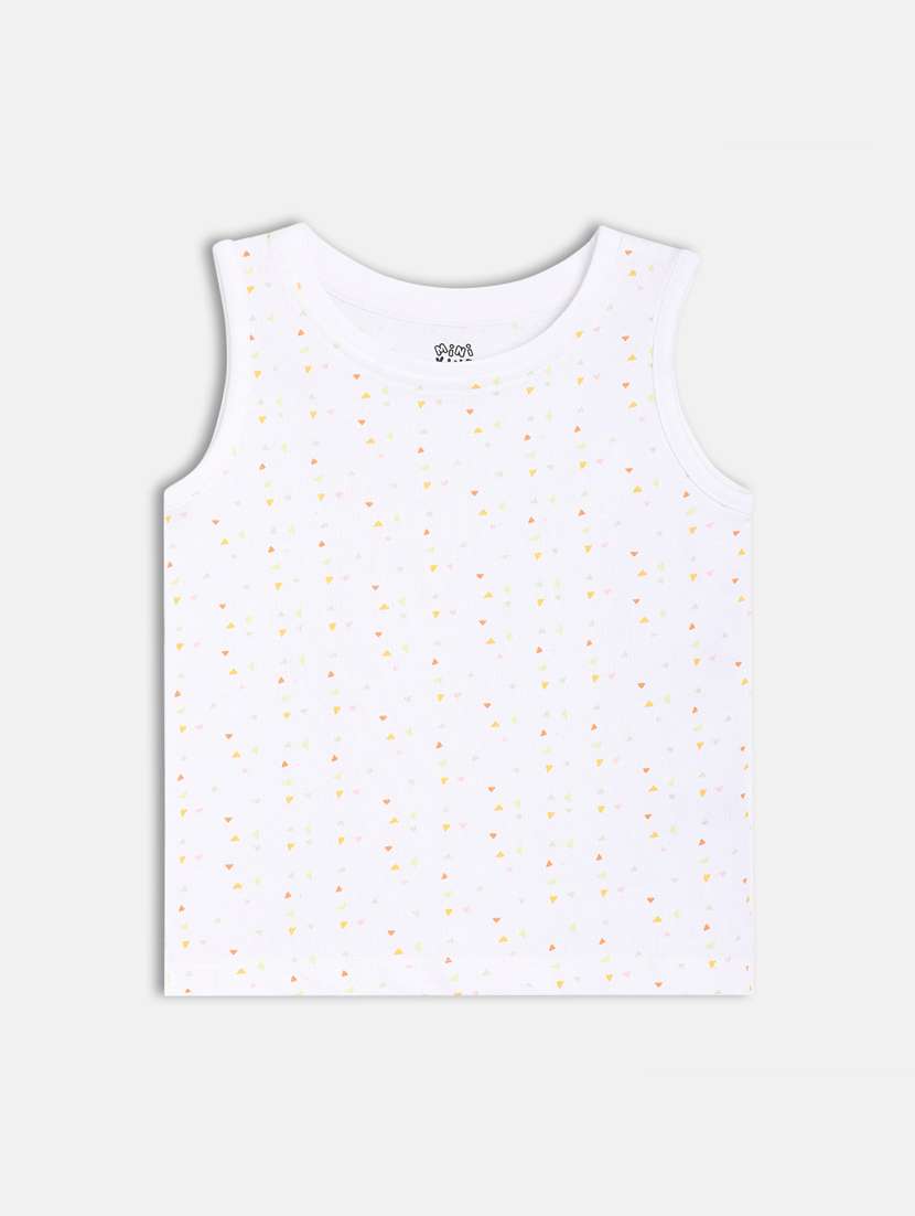 girls light blue printed t-shirt & dungaree set - 21841028 -  Standard Image - 4