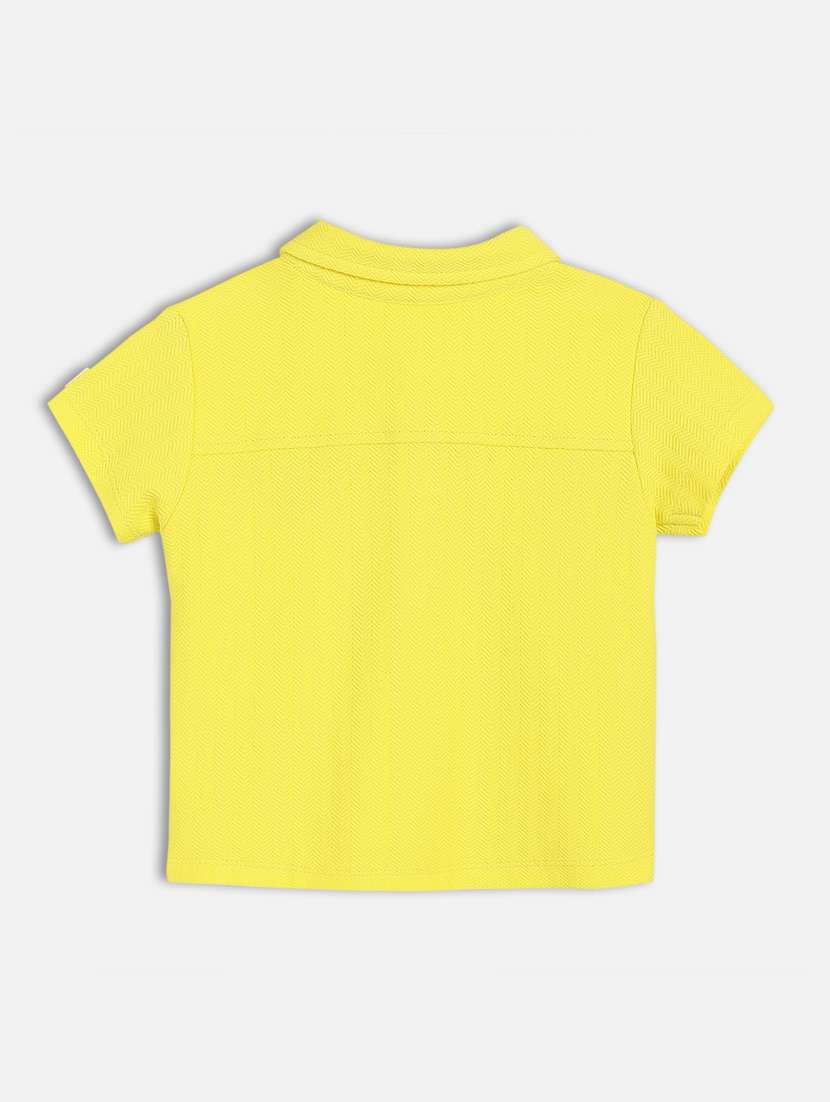 boys solid short sleeve regular fit shirt - 21841080 -  Standard Image - 1