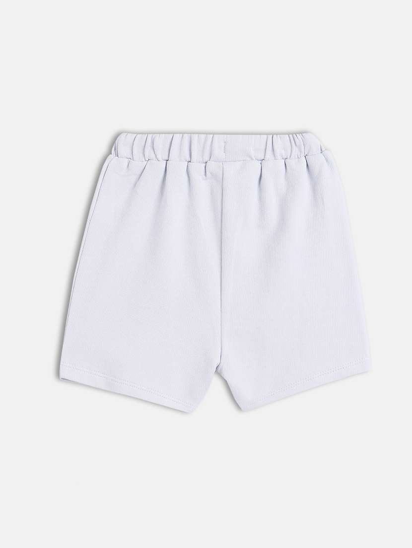kids solid mid rise shorts  - 21841093 -  Standard Image - 1