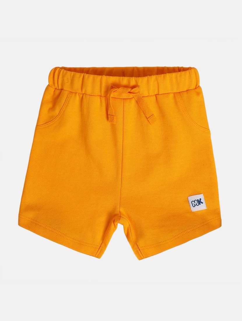 kids solid mid rise shorts  - 21841106 -  Standard Image - 1