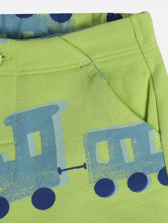 kids printed mid rise shorts  - 21841108 -  Standard Image - 4
