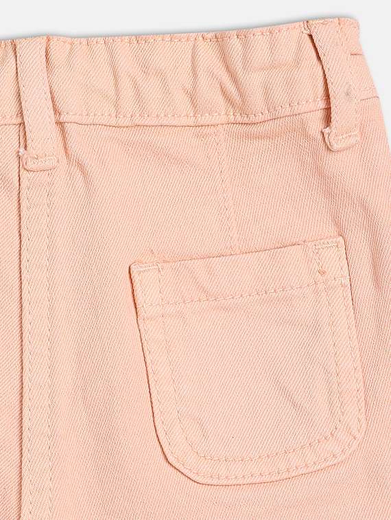 kids solid mid rise shorts  - 21841125 -  Standard Image - 4
