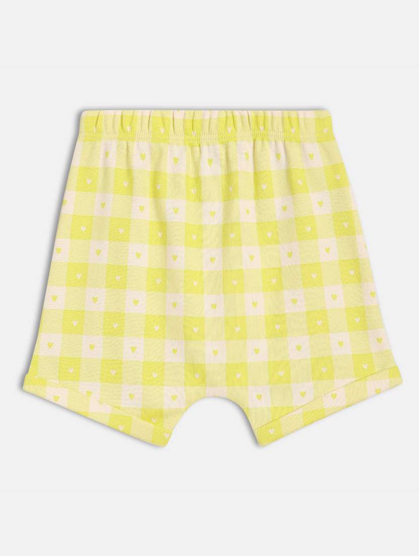 girls pack of 2 mid rise printed shorts - 21841153 -  Standard Image - 4