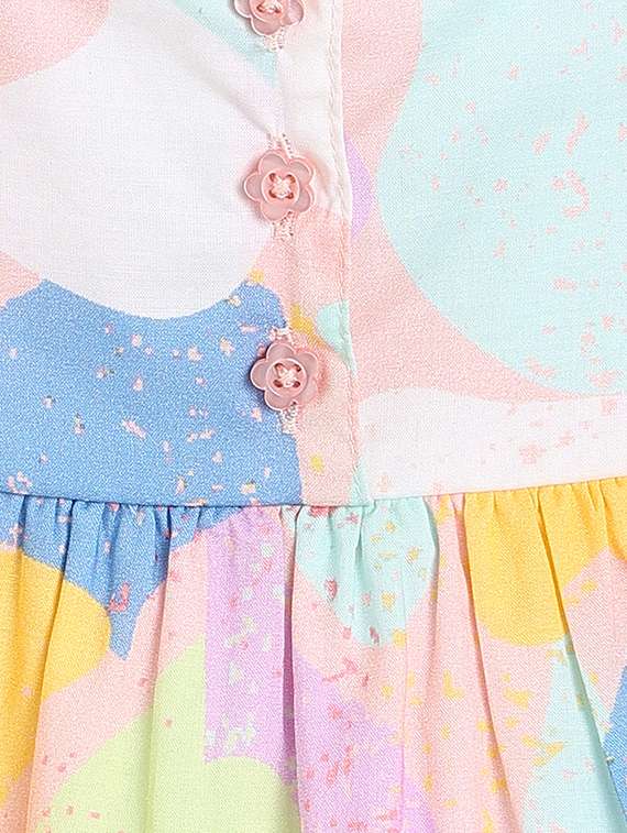 girls printed shoulder strap top - 21841162 -  Standard Image - 4