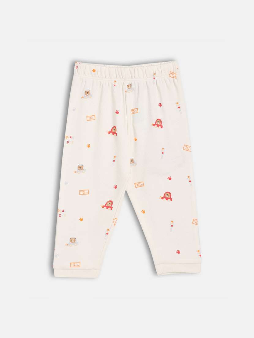 kids pack of 2 printed mid rise leggings - 21841202 -  Standard Image - 4