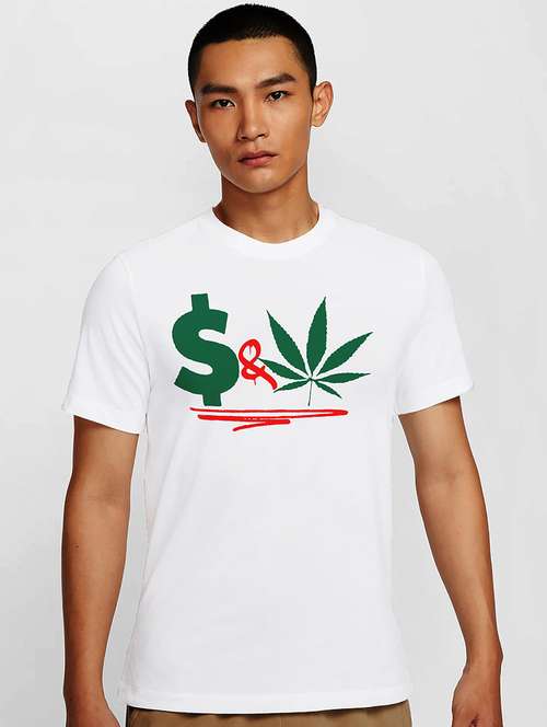 men white round neck regular fit t-shirt - 21841587 -  Standard Image - 0