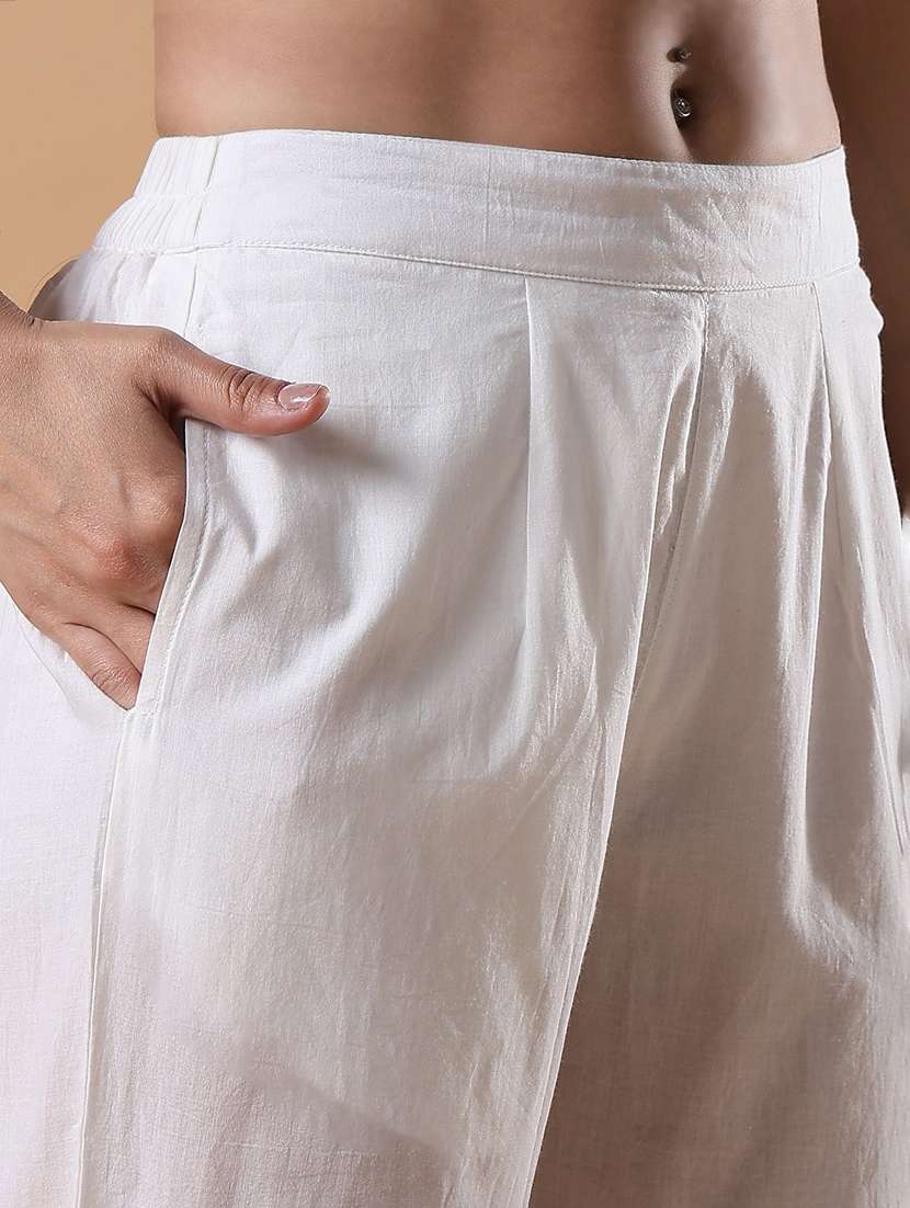 women three quarter sleeve kurta pant with dupatta set - 21842951 -  Standard Image - 6