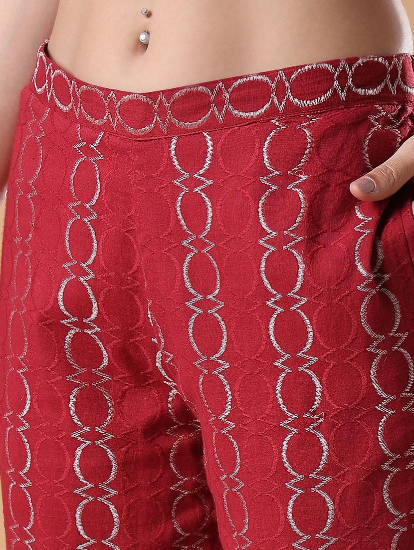 women embroidered shirt and trouser co-ord set - 21843050 - Standard Image - 6