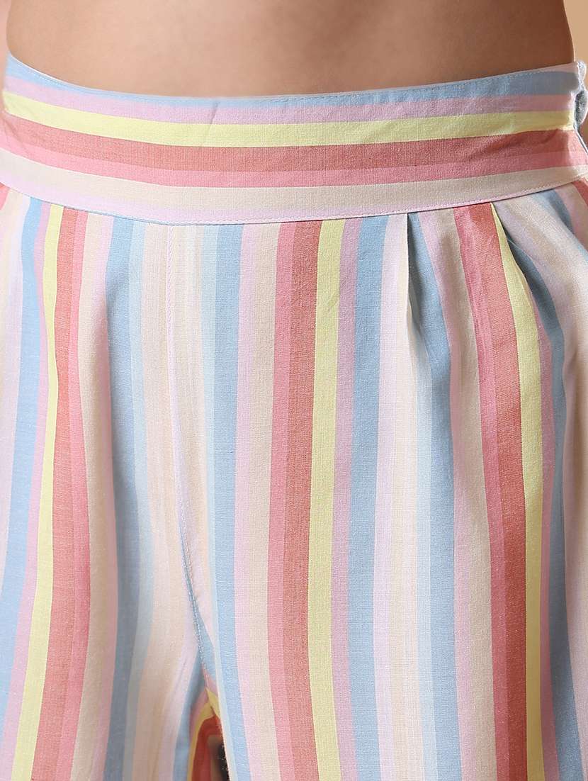 women printed shirt and trouser co-ord set - 21843051 -  Standard Image - 6