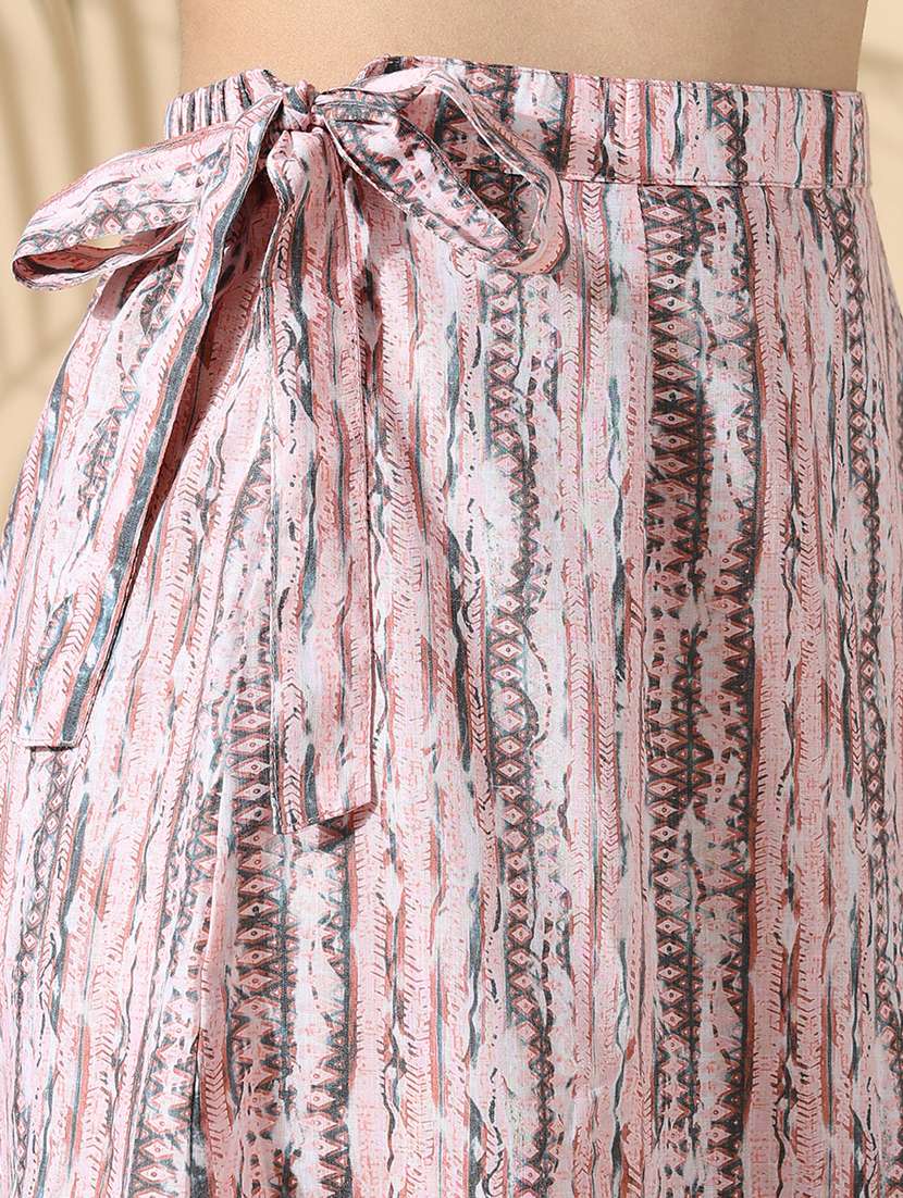 women printed top and skirt co-ord set - 21843053 -  Standard Image - 6