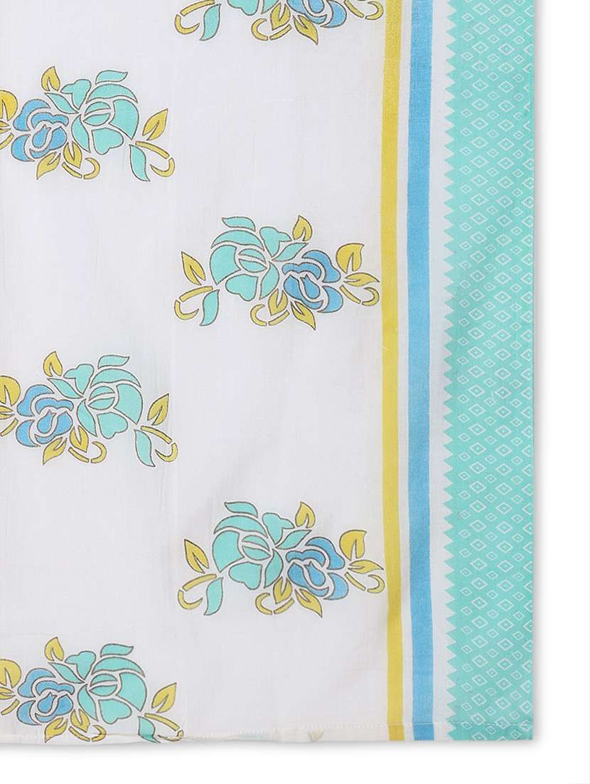 women three quarter sleeve kurta pant with dupatta set - 21843129 -  Standard Image - 6