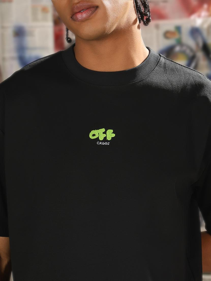men back print round neck regular fit t-shirt - 21843273 - Standard Image - 4