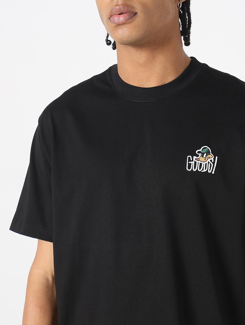 men back print round neck regular fit t-shirt - 21843308 - Standard Image - 4