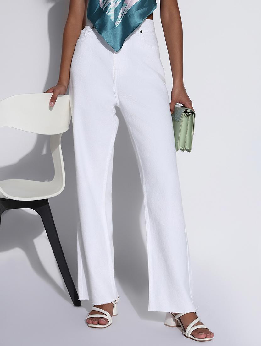 women high rise straight fit jean - 21843518 -  Zoom Image - 0