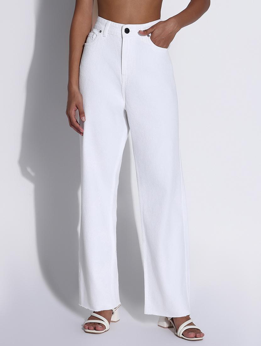women high rise straight fit jean - 21843518 -  Standard Image - 1