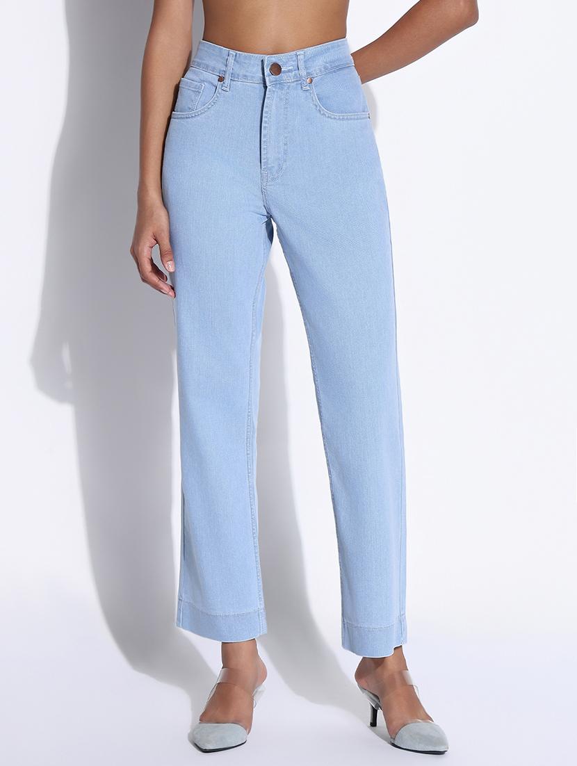 women high rise straight fit jean - 21843522 -  Standard Image - 1