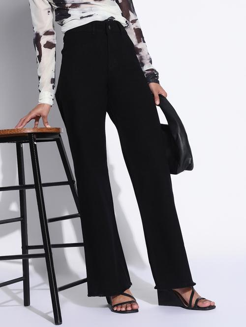 women high rise wide leg jean - 21843529 - Standard Image - 0