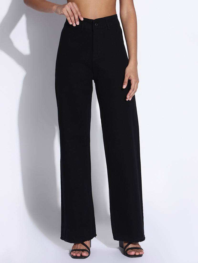 women high rise wide leg jean - 21843529 -  Standard Image - 1