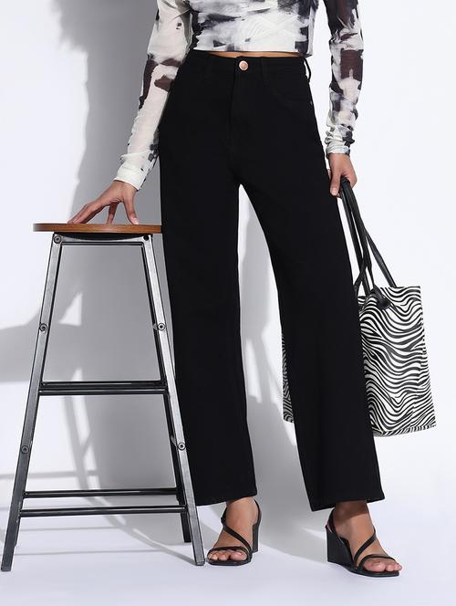 women high rise straight fit jean - 21843534 - Standard Image - 0