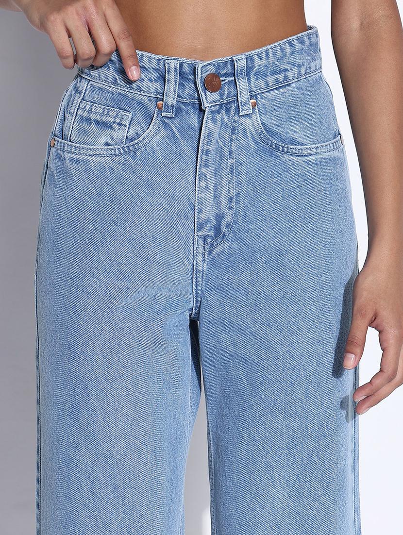 women high rise straight fit jean - 21843541 - Standard Image - 4