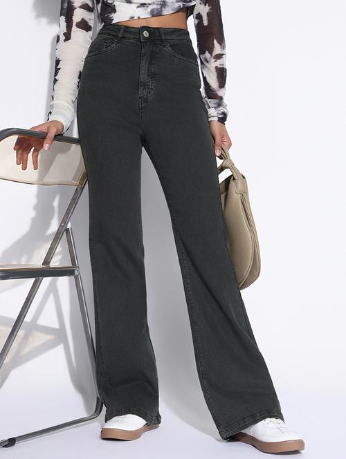 women high rise bootcut jean - 21843546 -  Standard Image - 0