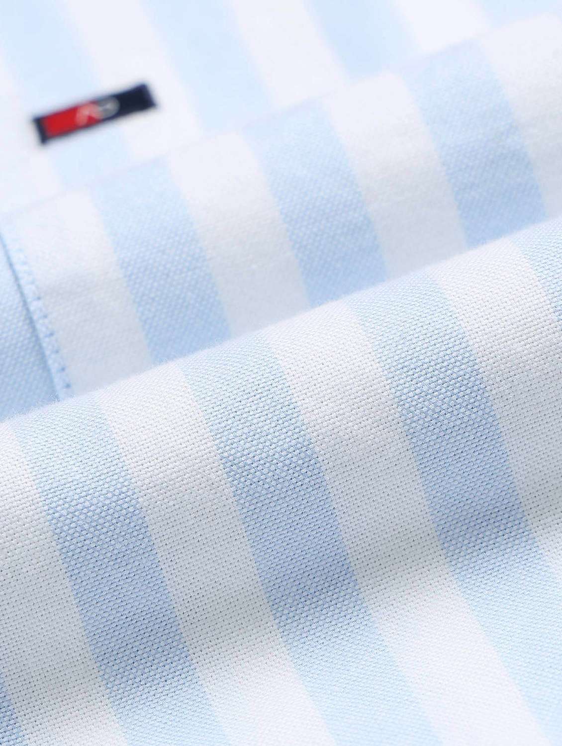 men striped long sleeve slim fit casual shirt - 21844454 -  Standard Image - 4