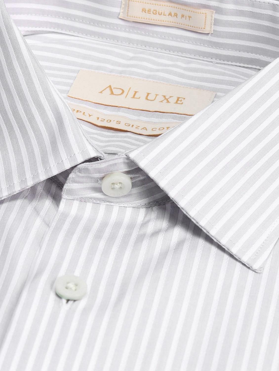 men striped long sleeve regular fit formal shirt - 21844610 - Standard Image - 4