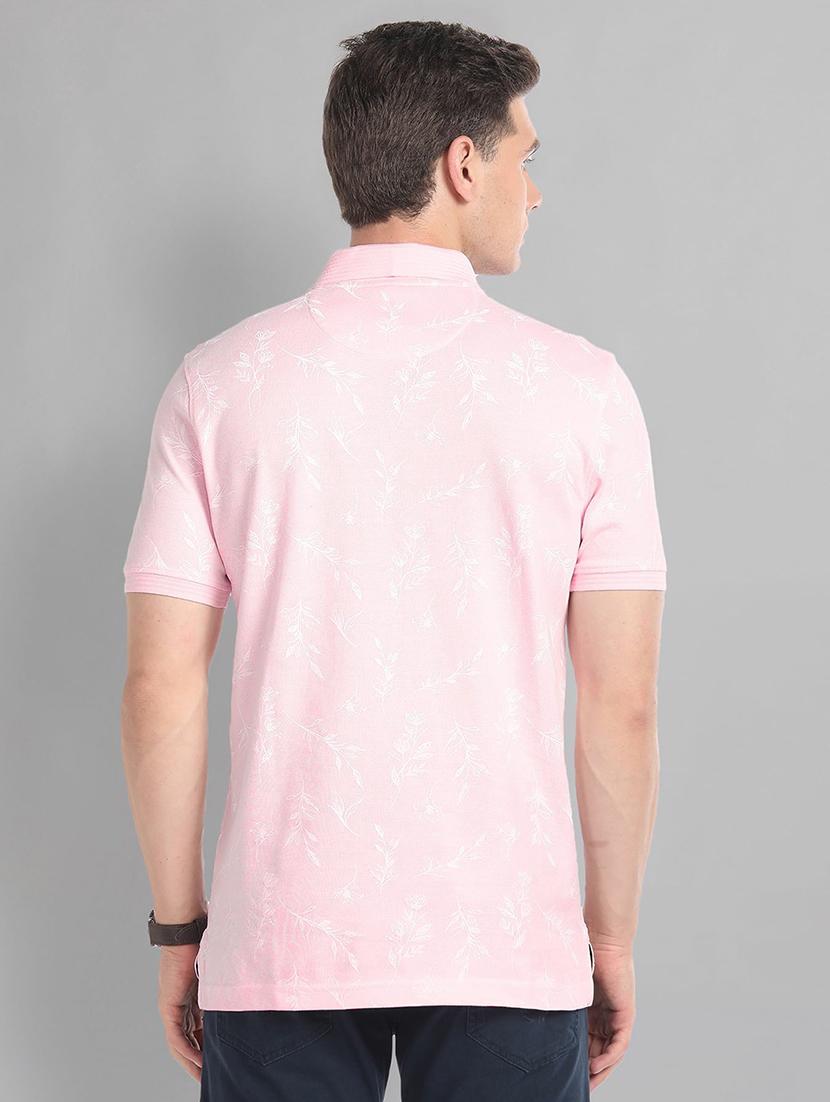 men printed short sleeves polo t-shirt - 21844721 - Standard Image - 1